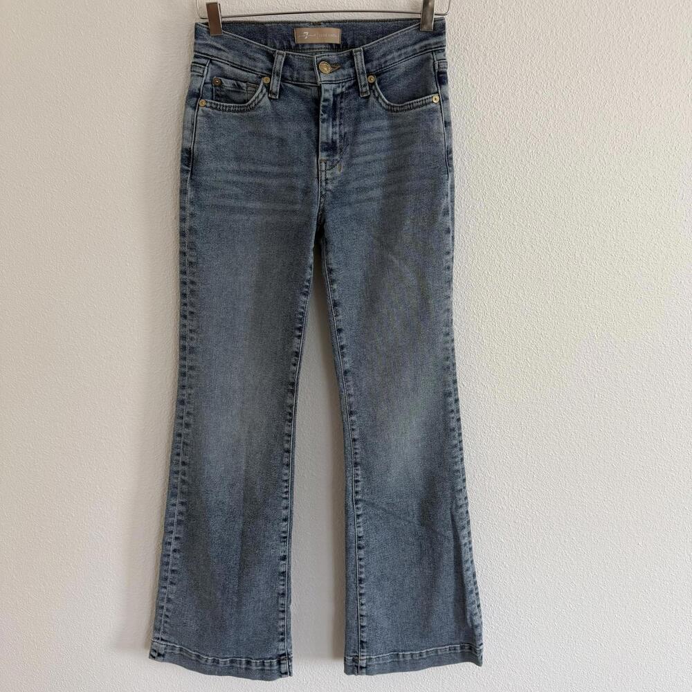 7 For All Mankind Luxe Vintage Tailorless Dojo Women's Jeans Sz 26